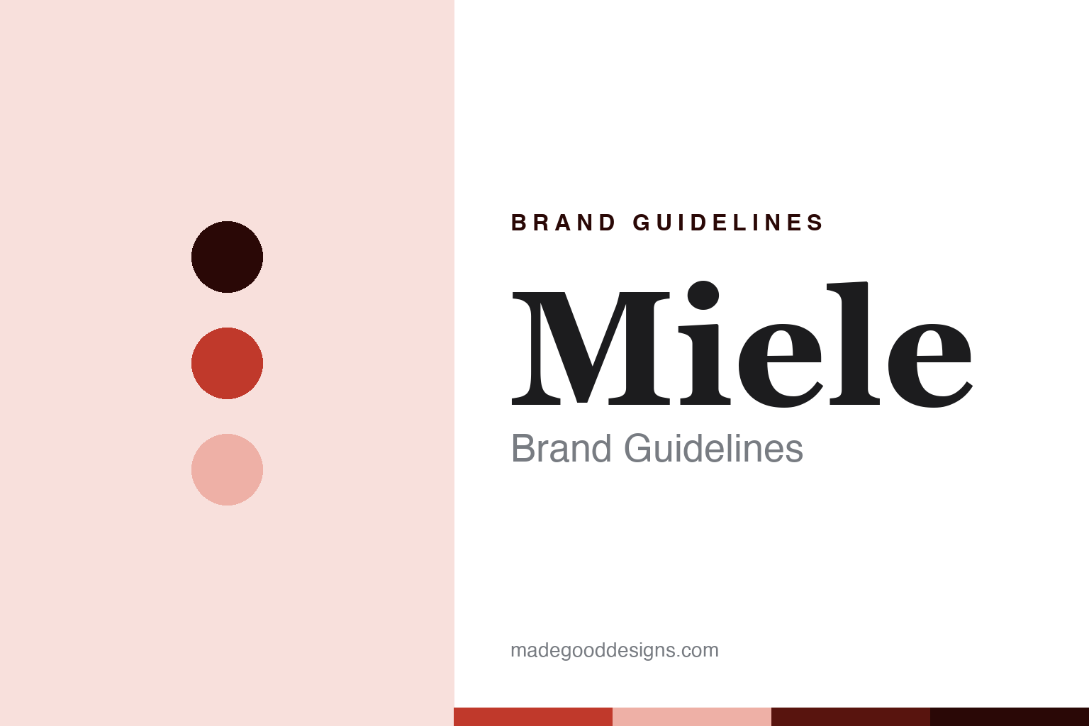 Miele brand guidelines — abstract colour discs and material texture (original homage; not a Miele product or logo)