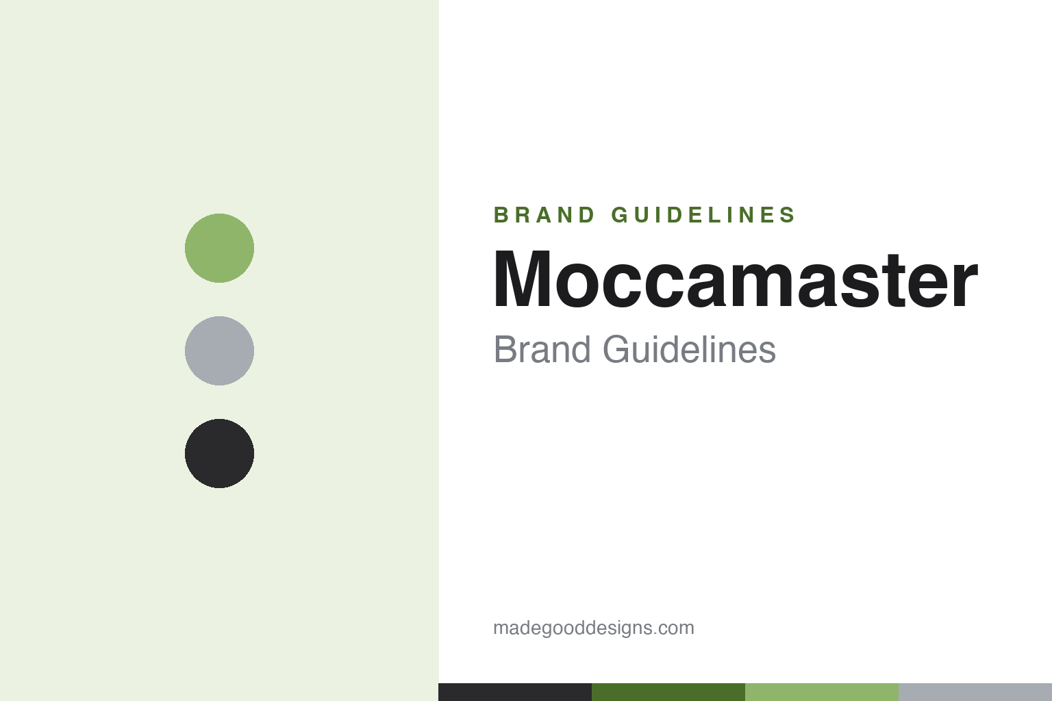 moccamaster brand guidelines — abstract homage cover