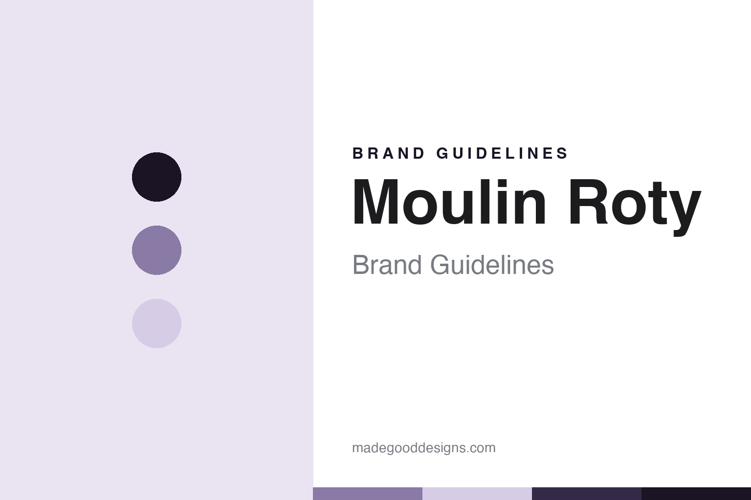 Moulin Roty Brand Guidelines: A Toy Cooperative from France
