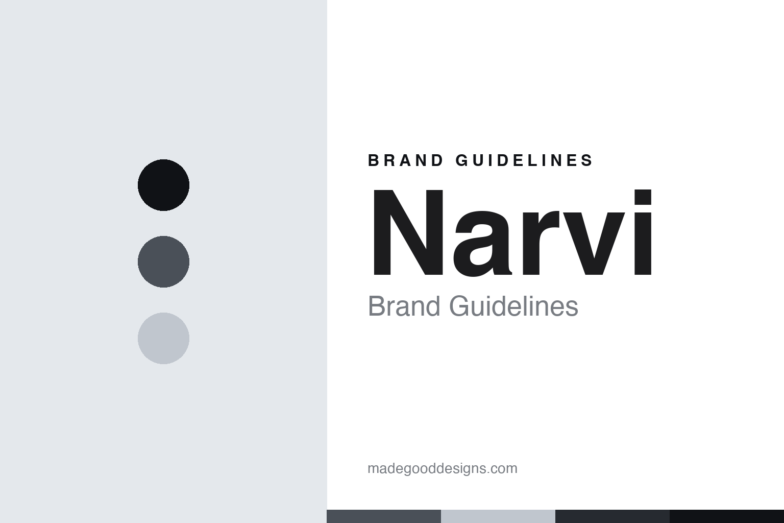 Narvi brand guidelines — abstract colour discs and material texture (original homage; not a Narvi product or logo)