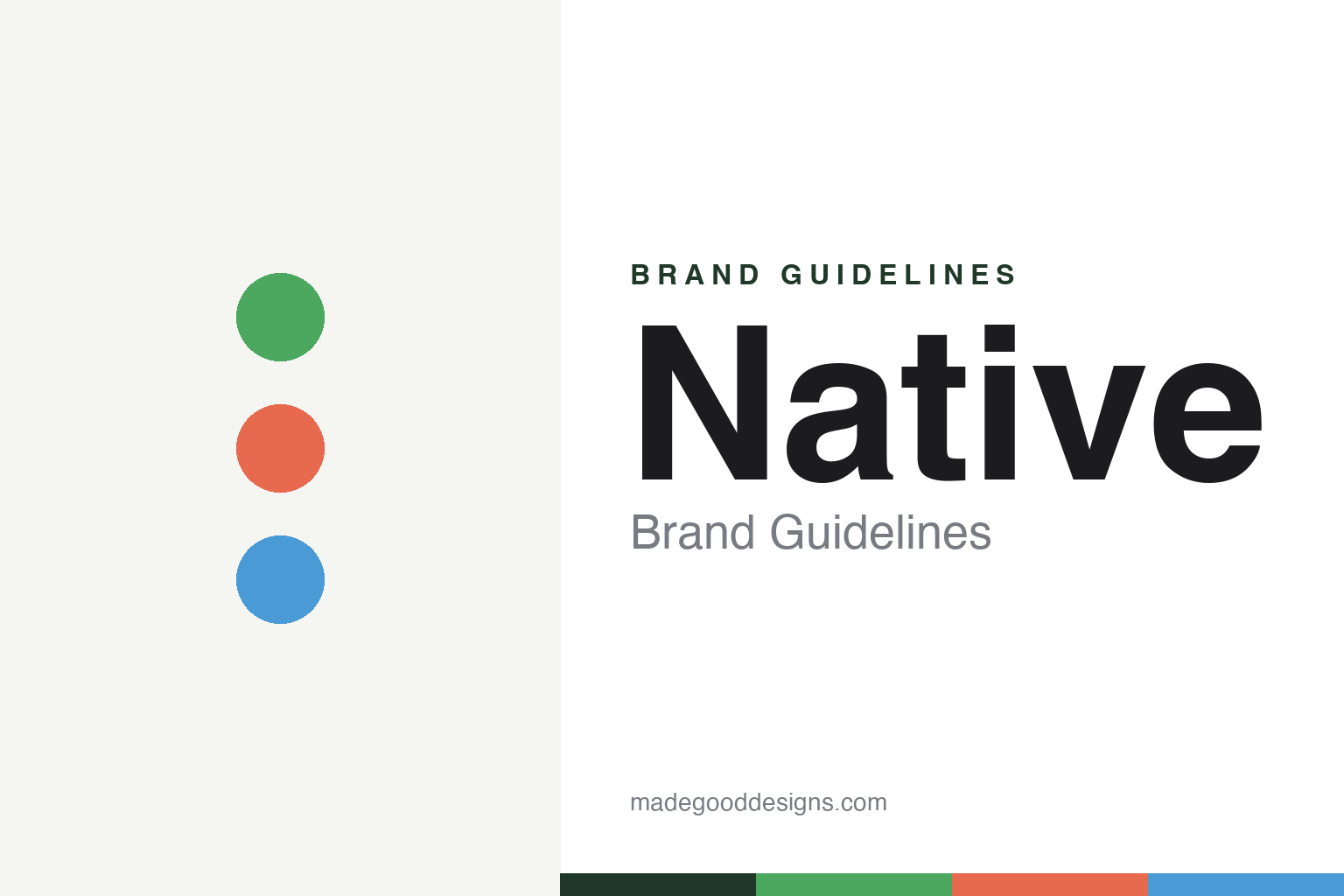 Native Brand Guidelines: The Simple-Ingredient Deodorant