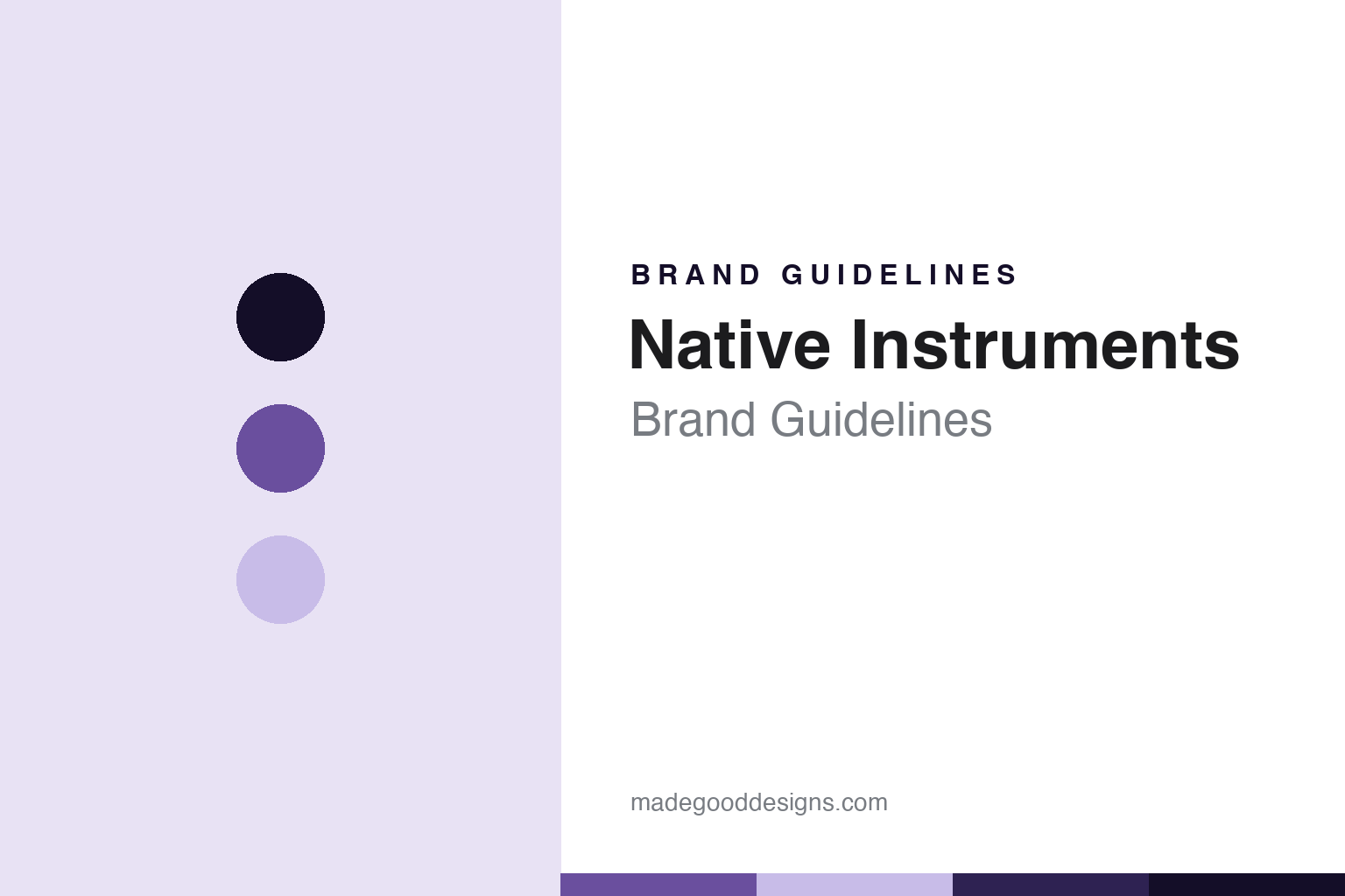 Native Instruments Brand Guidelines: The Traktor Maker That Fell to inMusic