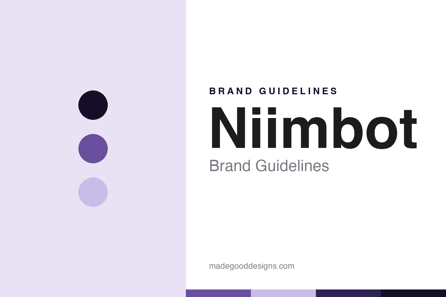 Niimbot Brand Guidelines: The Chinese Social-Media Label Upstart