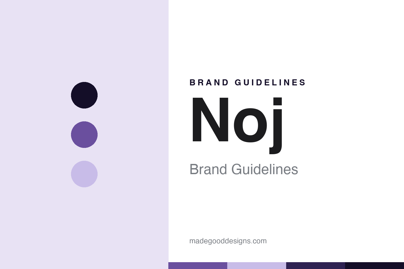 Noj Brand Guidelines: The Slovenian Bench That Still Carves Its Own