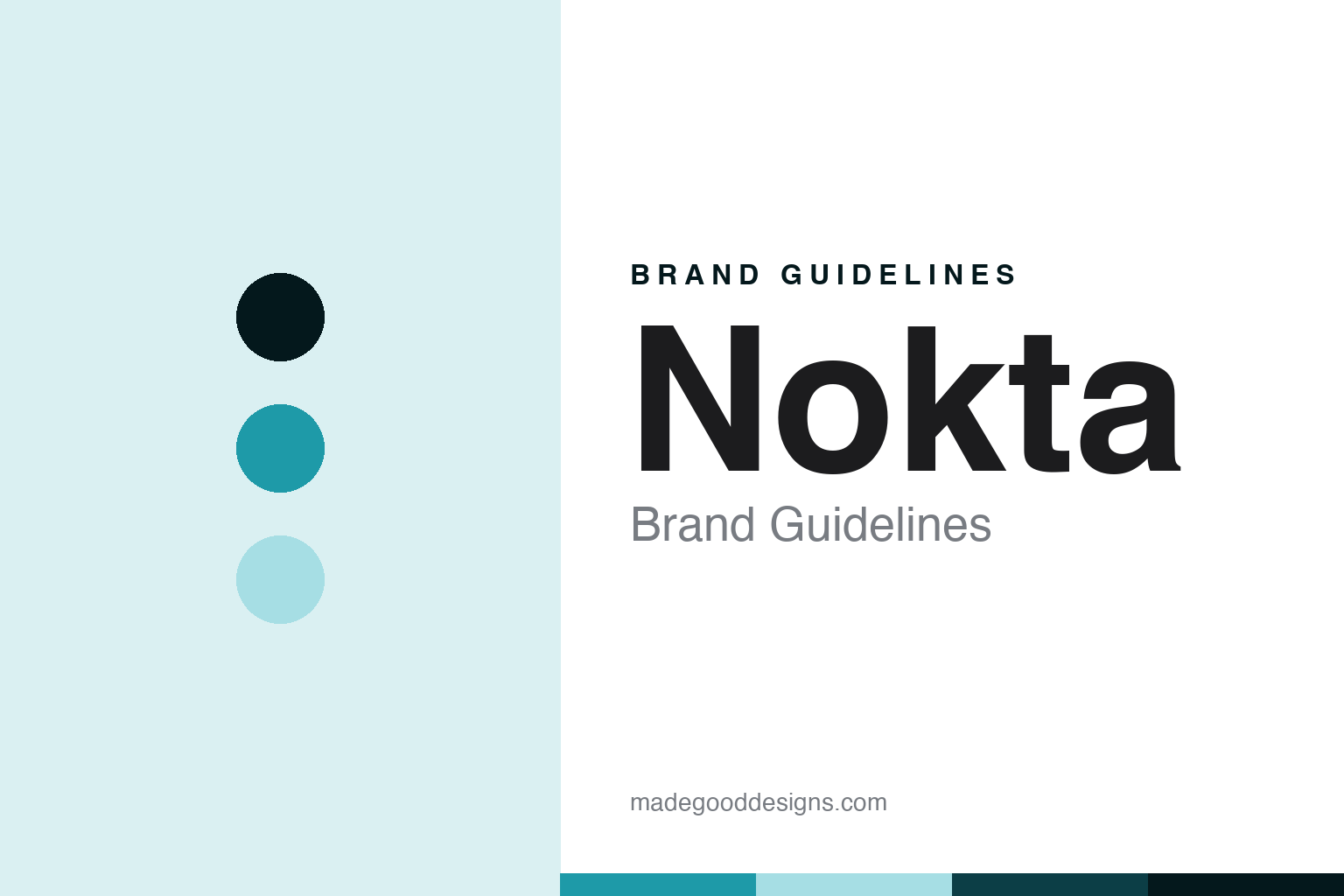 Nokta Brand Guidelines: The Turkish Challenger
