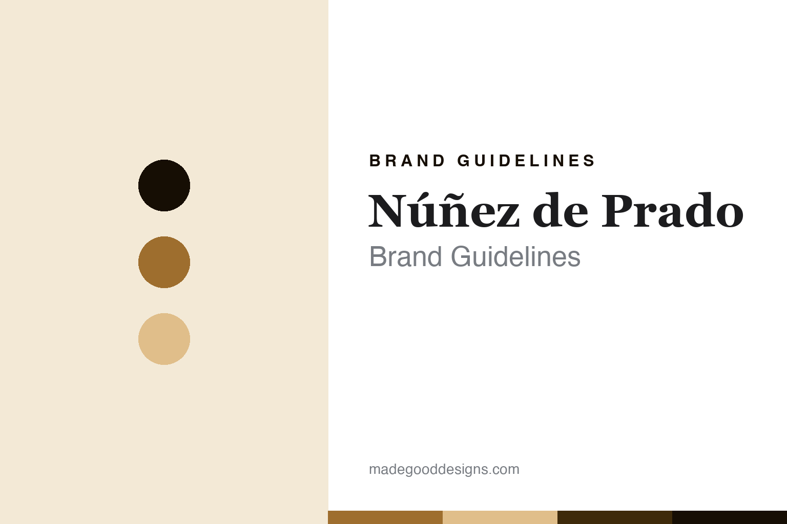 Núñez de Prado Brand Guidelines: The Organic Olive Oil of Baena