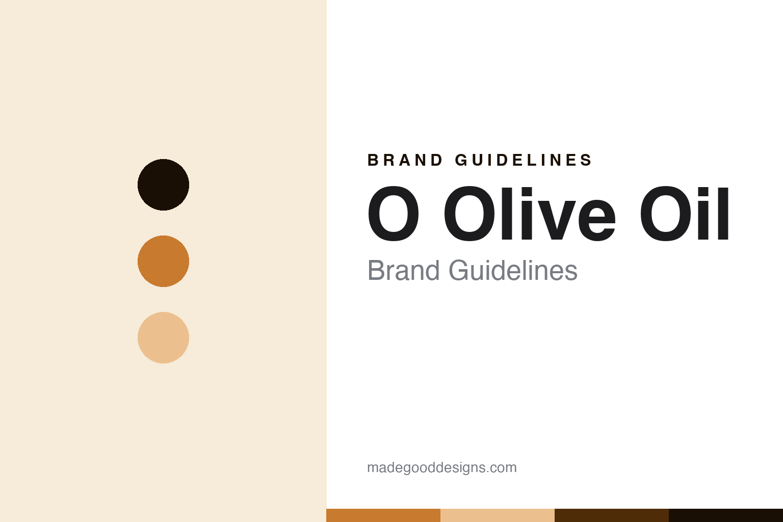 O Olive Oil Brand Guidelines: The California Pioneer of Citrus-Pressed Oil