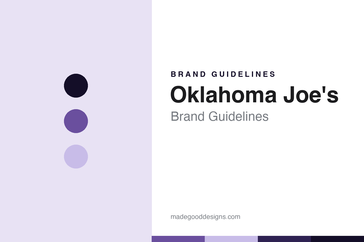 Oklahoma Joe’s Brand Guidelines: The Offset Smoker Now Owned by Char-Broil