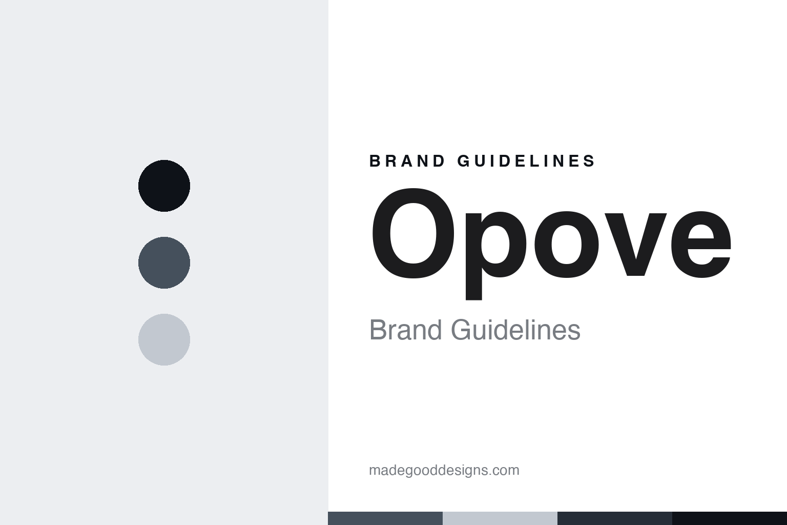 Opove Brand Guidelines: The Quiet Value Massage Gun