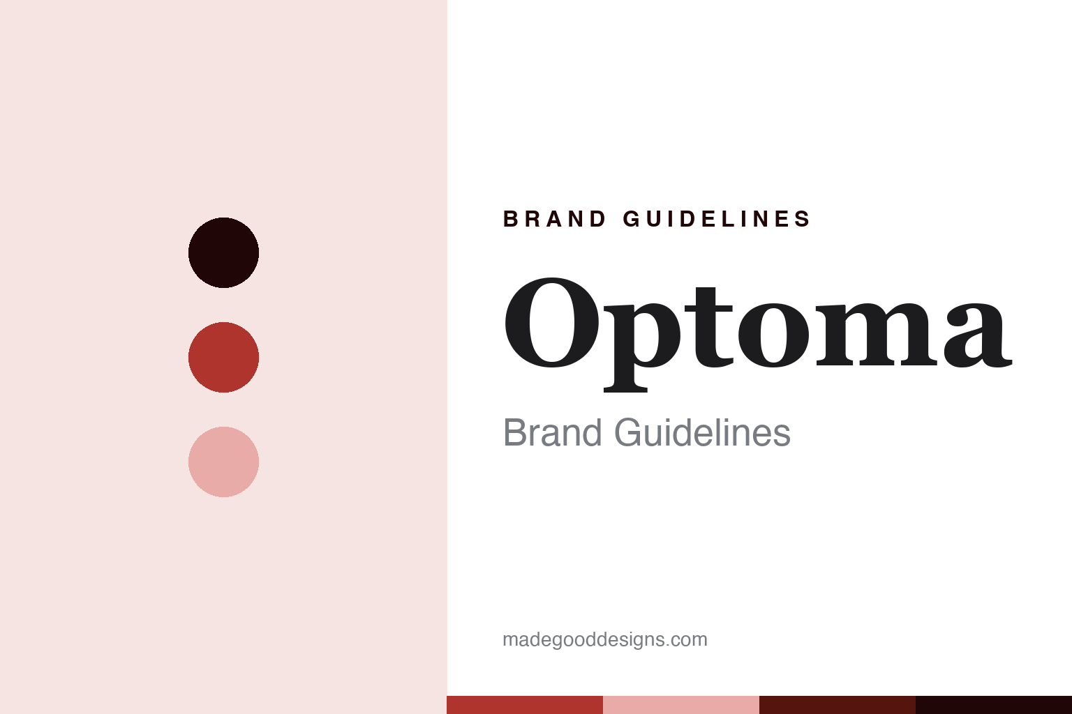 Optoma brand guidelines — abstract colour discs and material texture (original homage; not a Optoma product or logo)