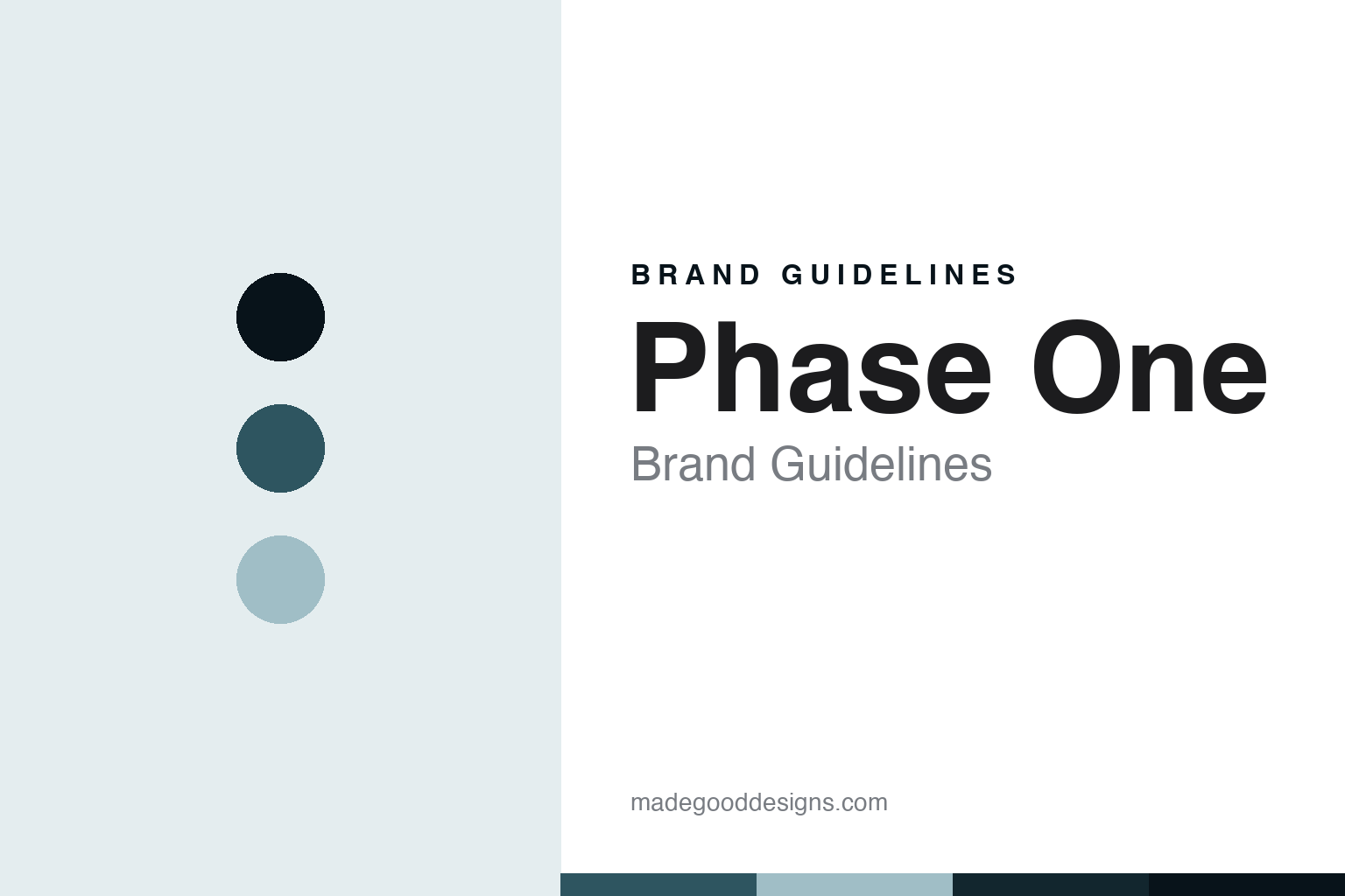 Phase One Brand Guidelines: The Medium-Format House