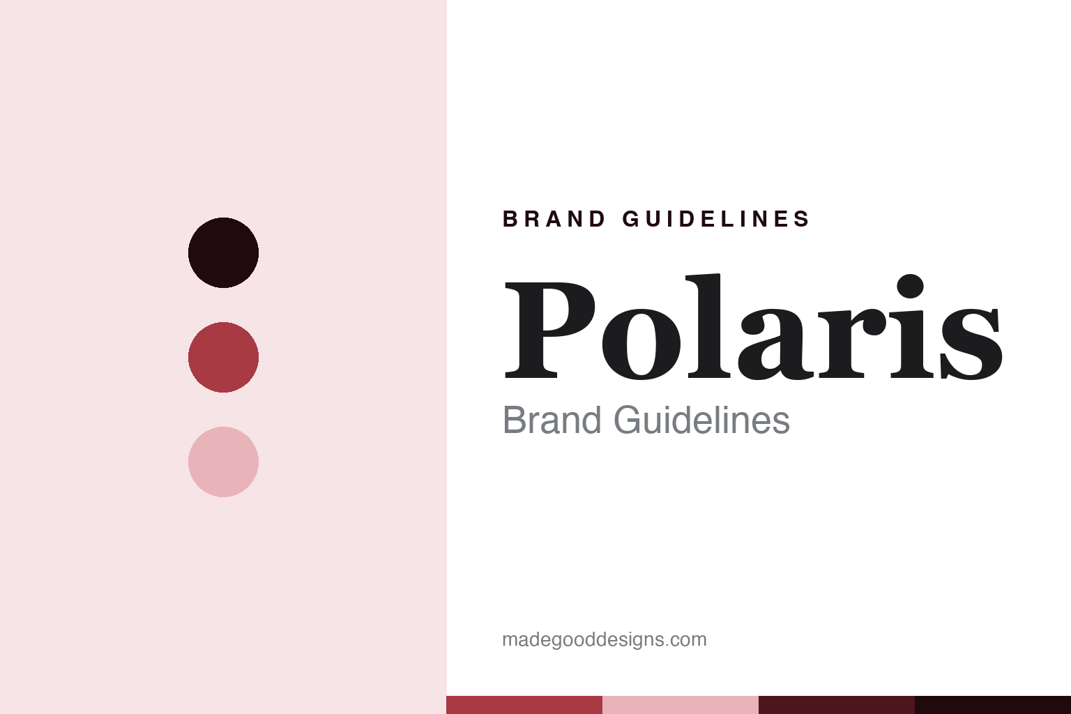 Polaris brand guidelines — abstract colour discs and material texture (original homage; not a Polaris product or logo)