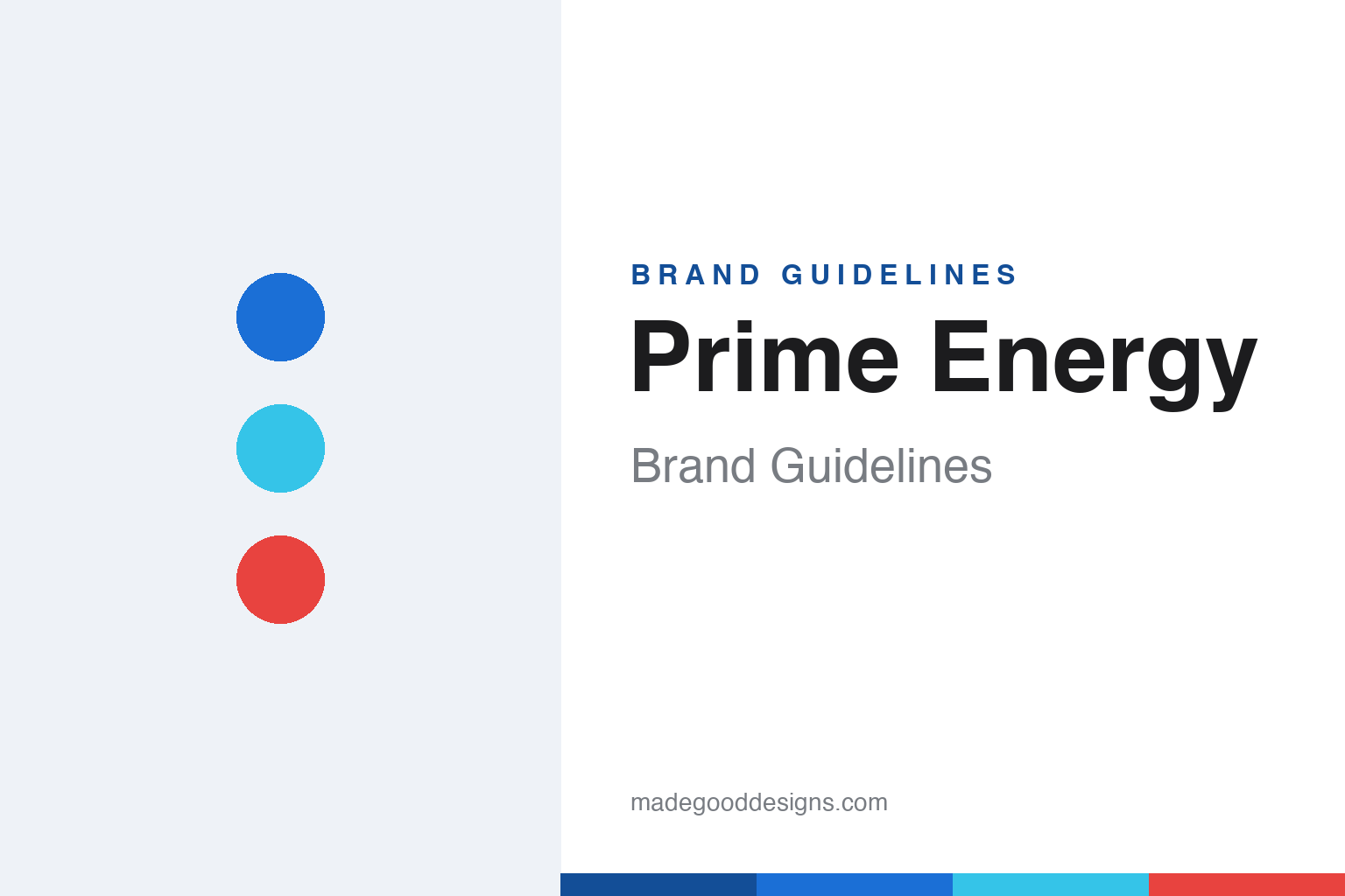 Abstract per-flavour palette homage for the Prime Energy brand guidelines (not the Prime logo)