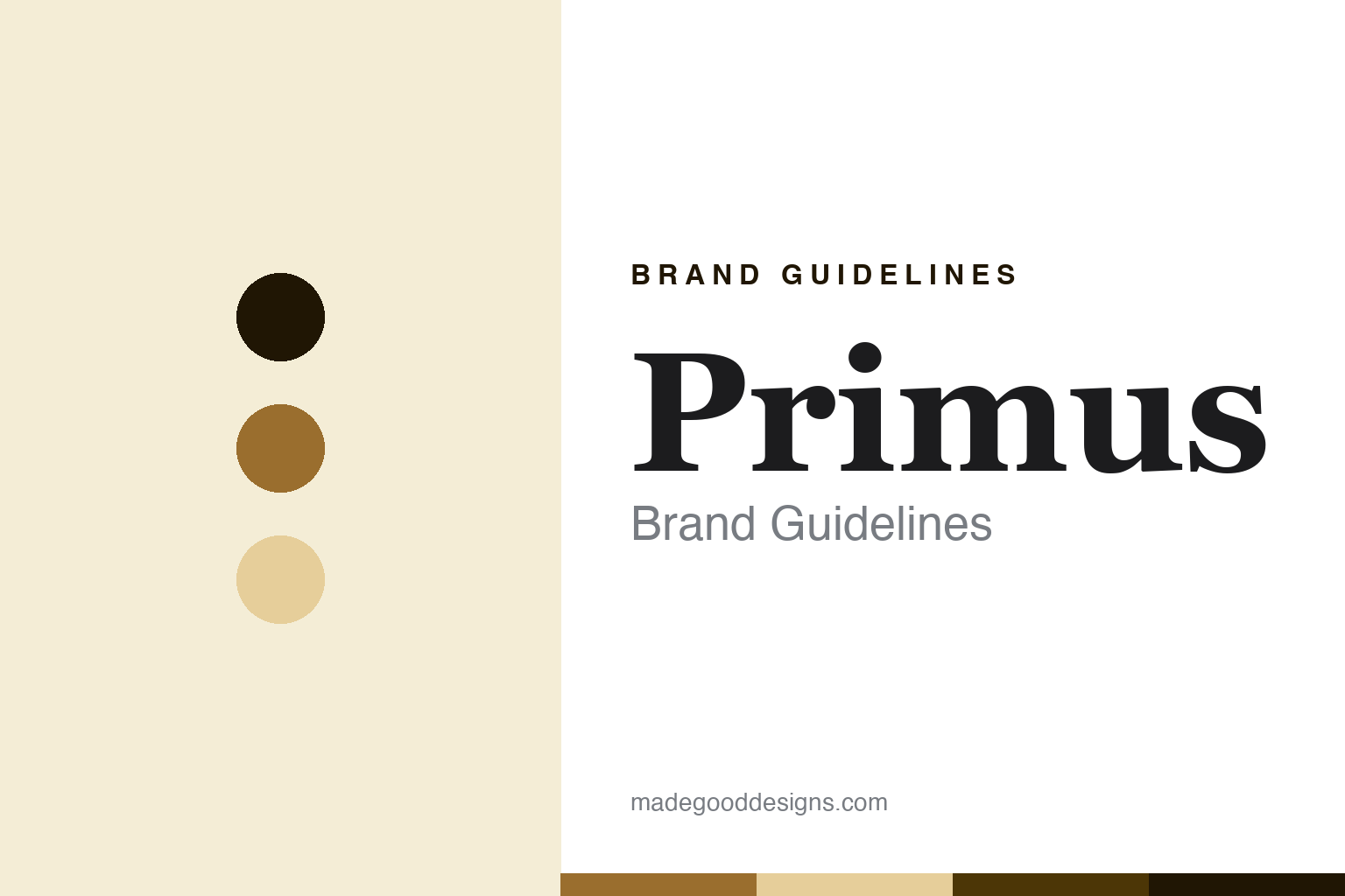 Primus Brand Guidelines: The Expedition Stove, Since 1892