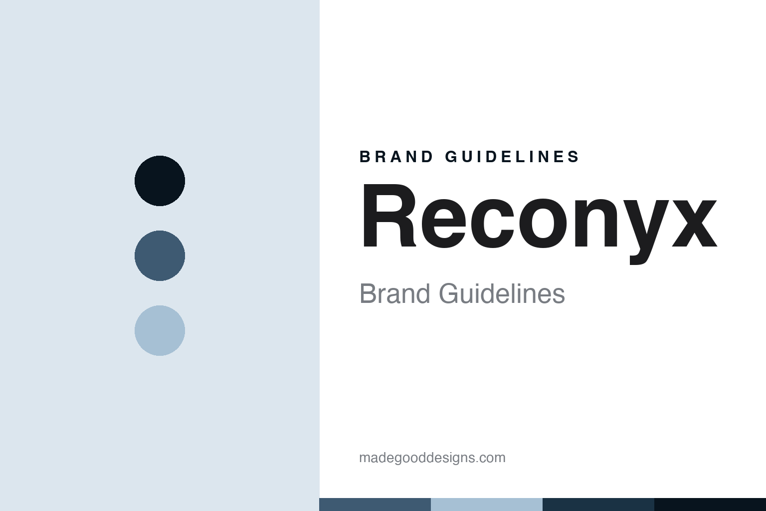 Reconyx brand guidelines — abstract colour discs and material texture (original homage; not a Reconyx product or logo)