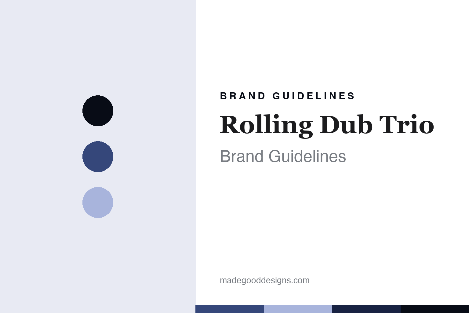 Rolling Dub Trio Brand Guidelines: The Made-in-Japan Stitchdown Boot
