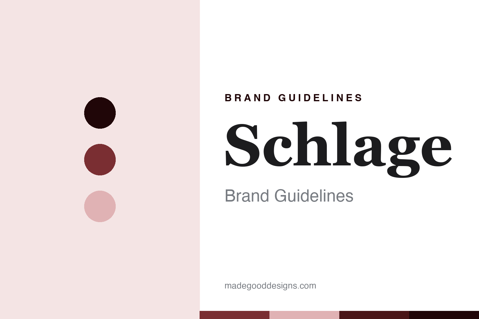 Schlage brand guidelines — abstract colour discs and material texture (original homage; not a Schlage product or logo)