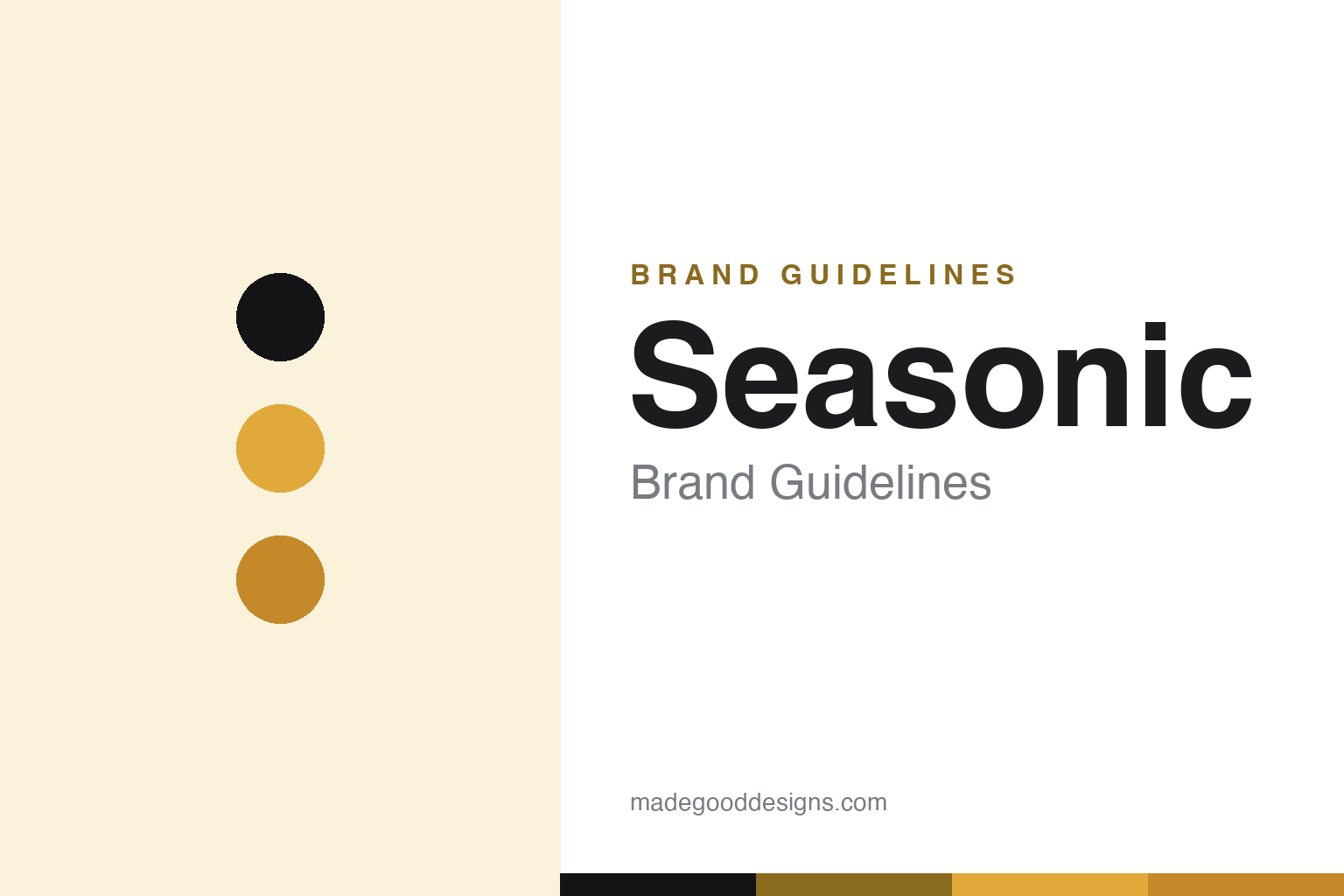 Seasonic Brand Guidelines: The PSU Specialist, the OEM Heritage & the Gold