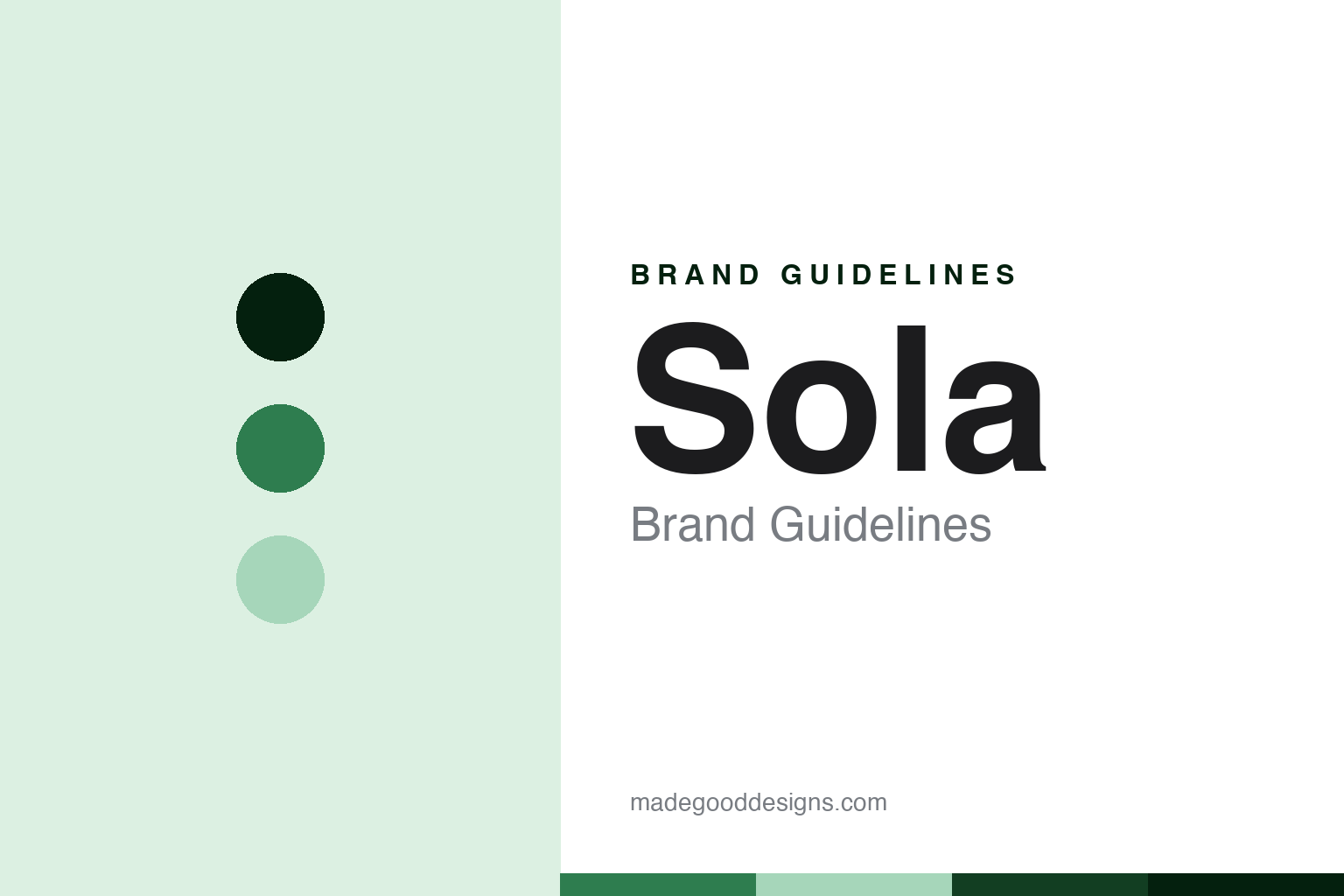 Sola Brand Guidelines: The Austrian “Made in Austria” Level