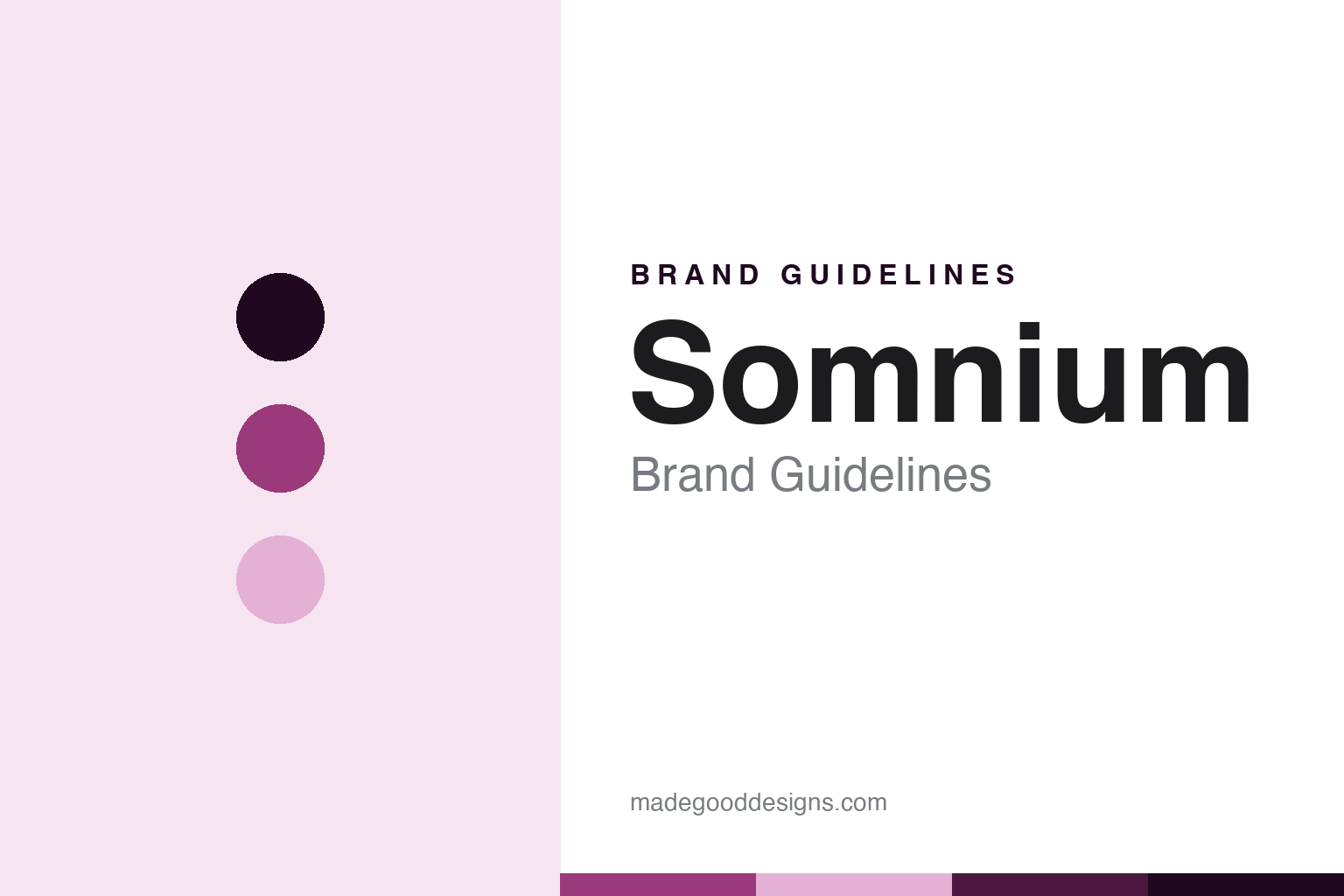Somnium Brand Guidelines: The Metaverse-First Headset