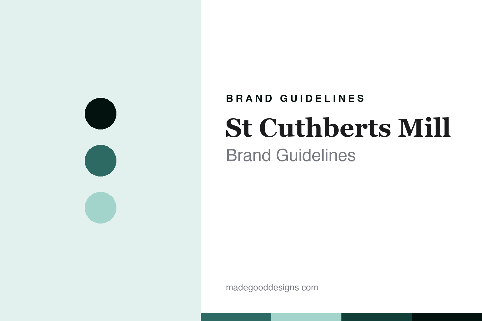 St Cuthberts Mill Brand Guidelines: The Working Cylinder-Mould Mill in Somerset