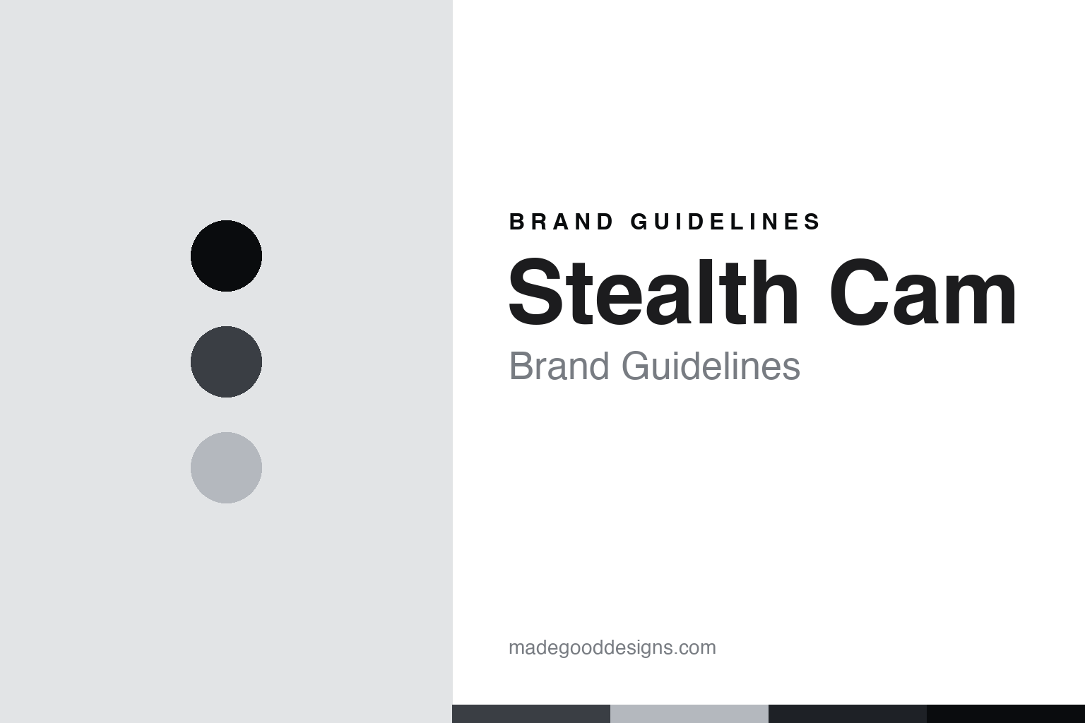 Stealth Cam Brand Guidelines: The GSM Outdoors Camera