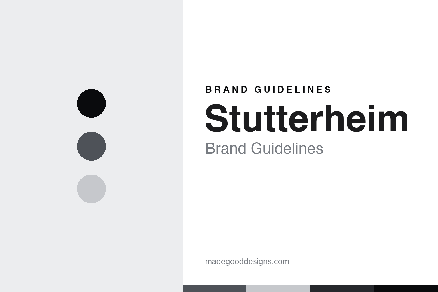 Stutterheim rubberized raincoat brand guidelines abstract homage cover