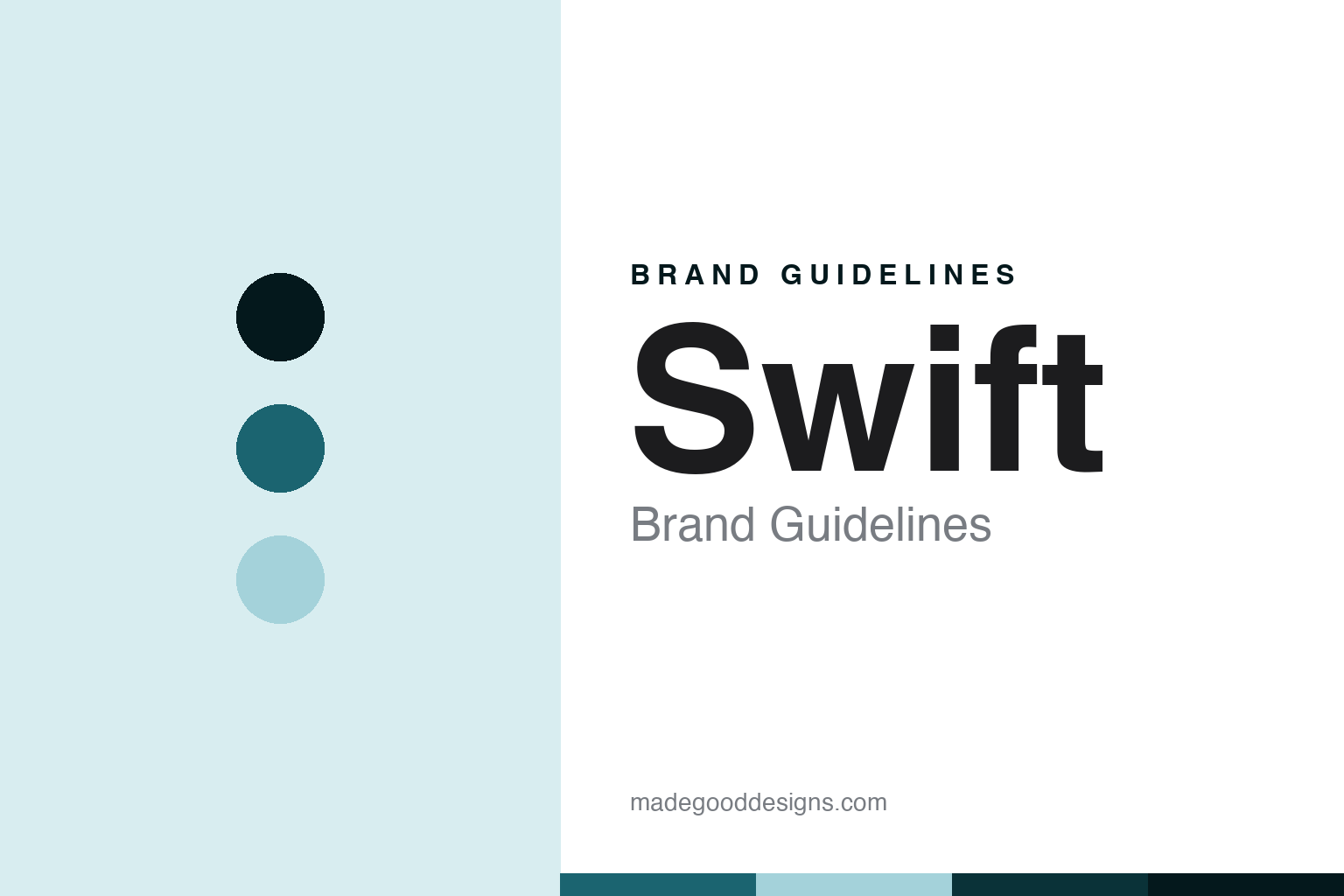Swift Racing Brand Guidelines: The Builder That Publishes Its Livery