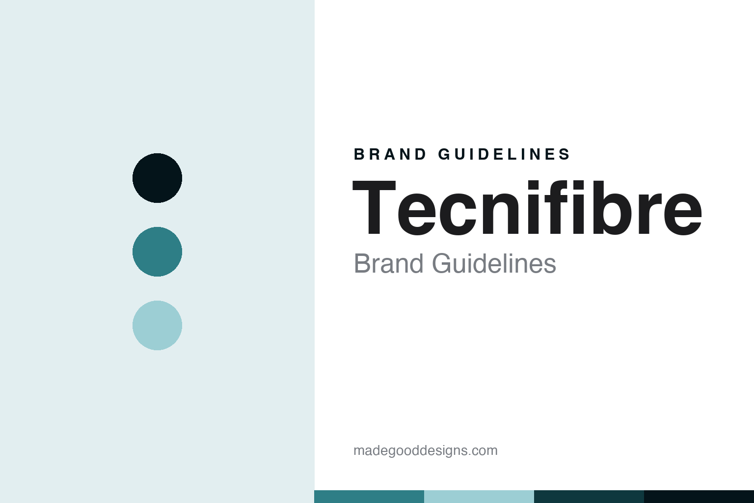 Tecnifibre brand guidelines — abstract string-teal palette and string-sans homage (not a Tecnifibre asset)