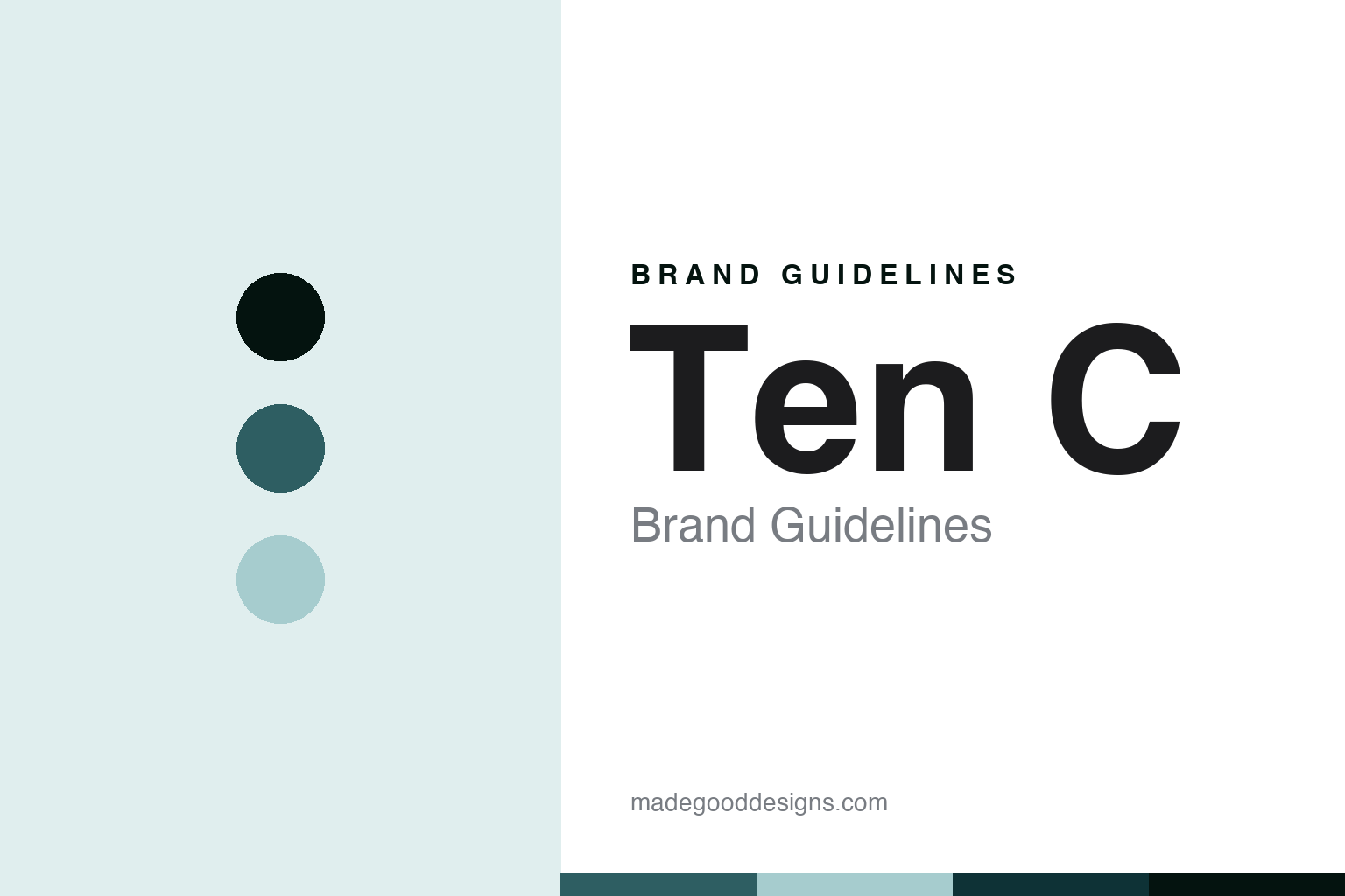Ten C garment dyed nylon outerwear brand guidelines abstract homage cover