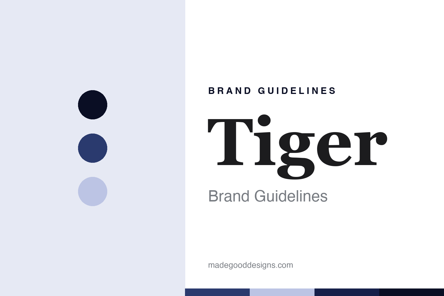 Tiger brand guidelines — abstract colour discs and material texture (original homage; not a Tiger product or logo)