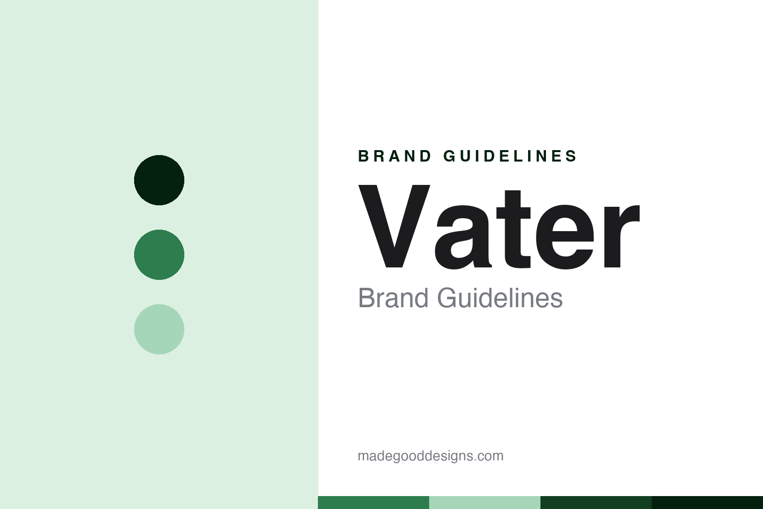Vater Brand Guidelines: The Boston-Born Family Stick Maker That Stayed Independent