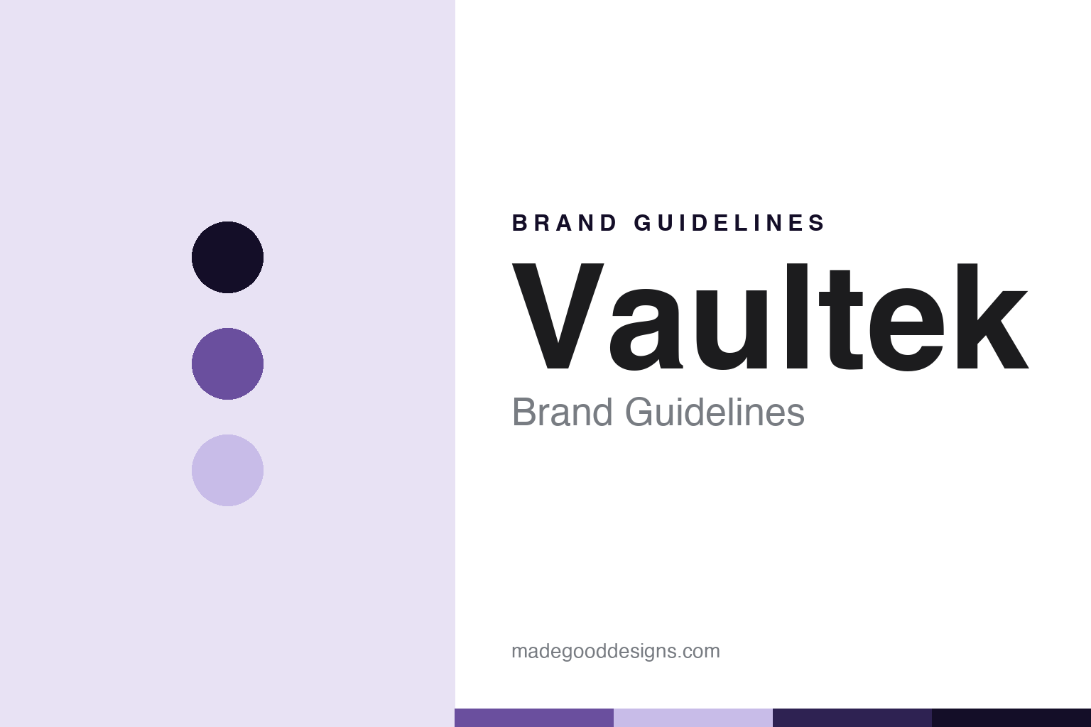 Vaultek Brand Guidelines: The Smart Biometric Upstart