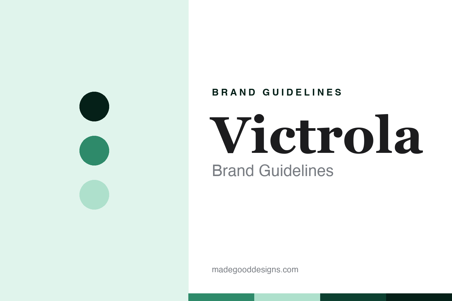 Victrola Brand Guidelines: A 1906 Name, Revived