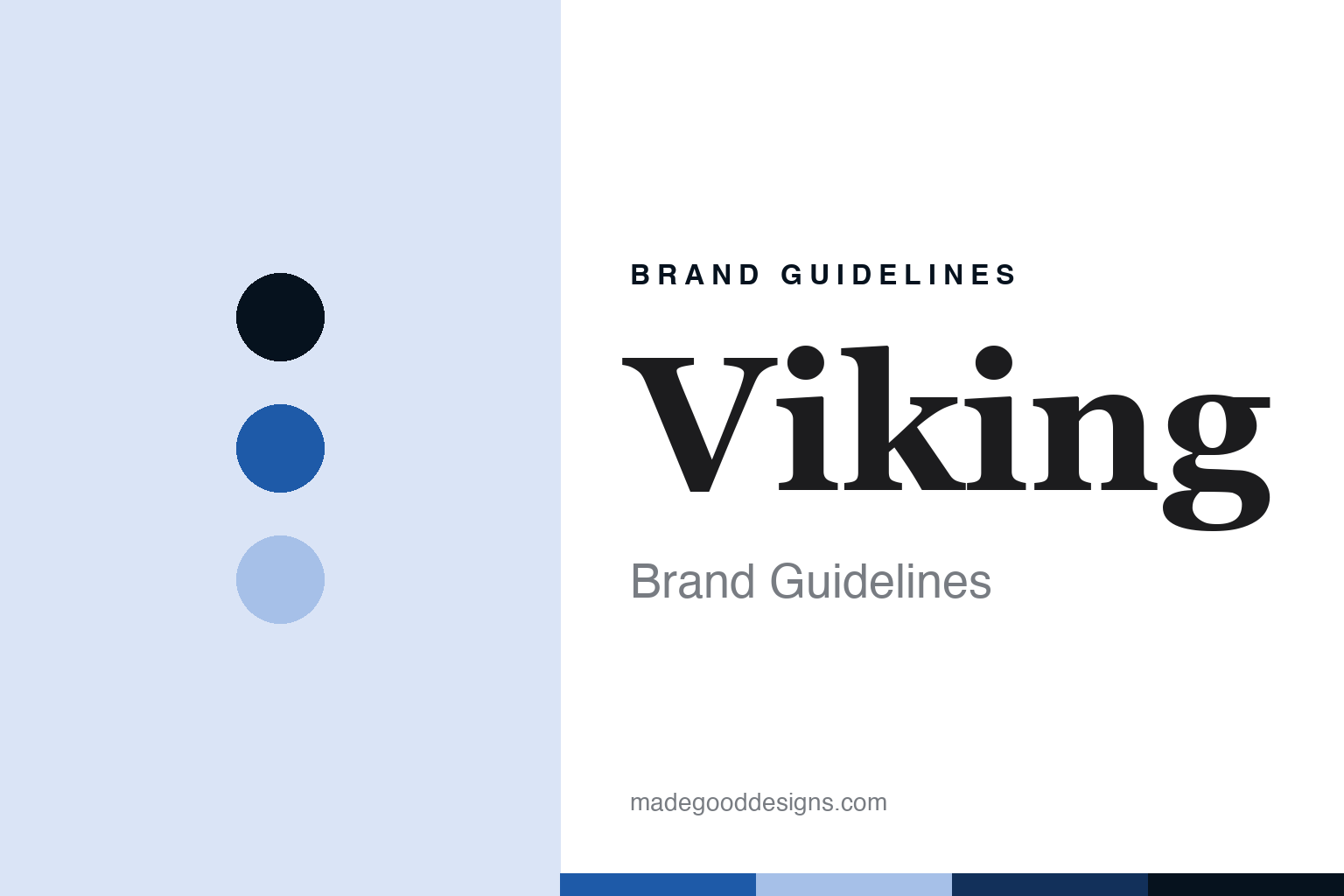 Viking brand guidelines — abstract colour discs and material texture (original homage; not a Viking product or logo)