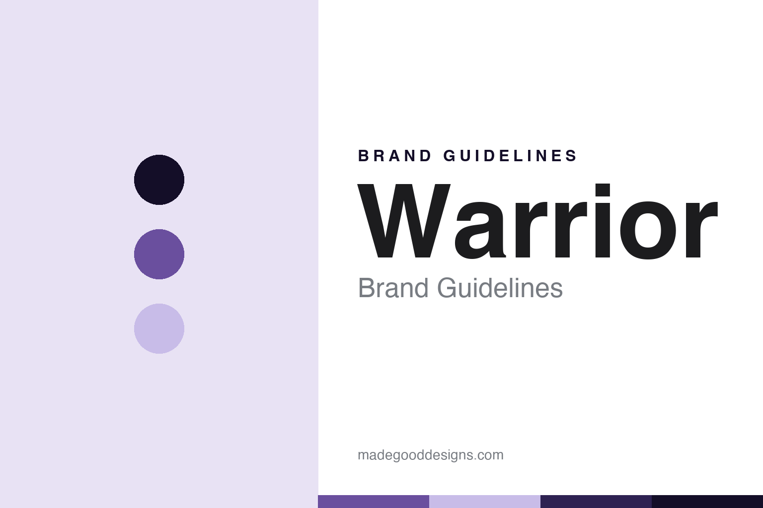 Warrior Brand Guidelines: The Undocumented American Online Brand