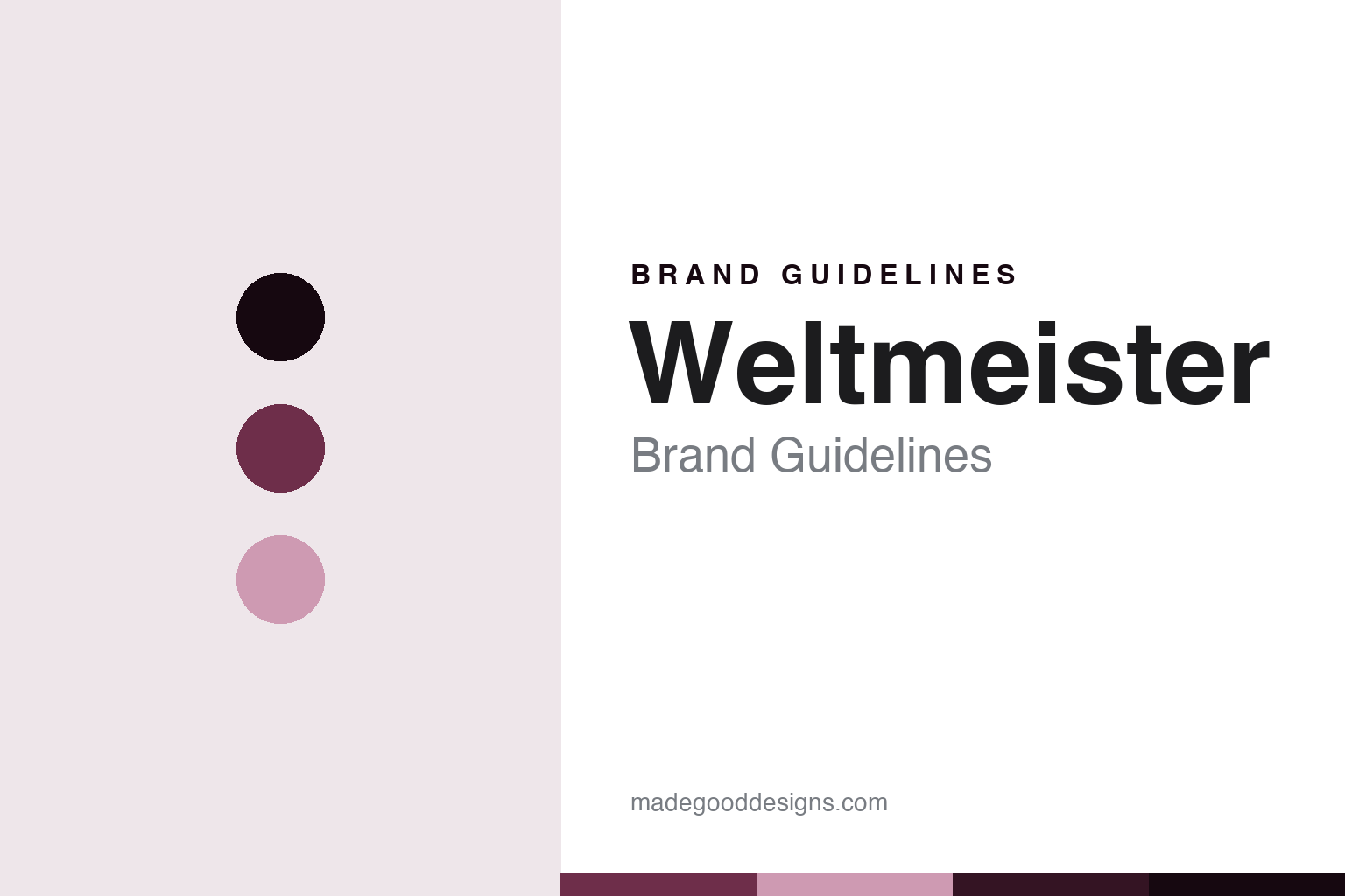 Weltmeister Brand Guidelines: The Klingenthal Accordion