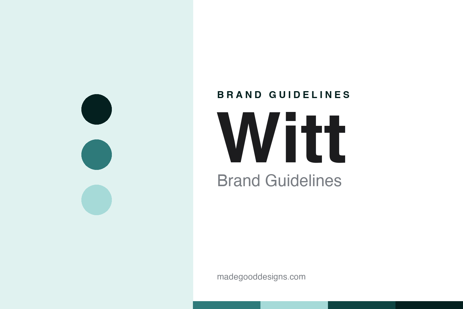 Witt brand guidelines — abstract colour discs and material texture (original homage; not a Witt product or logo)