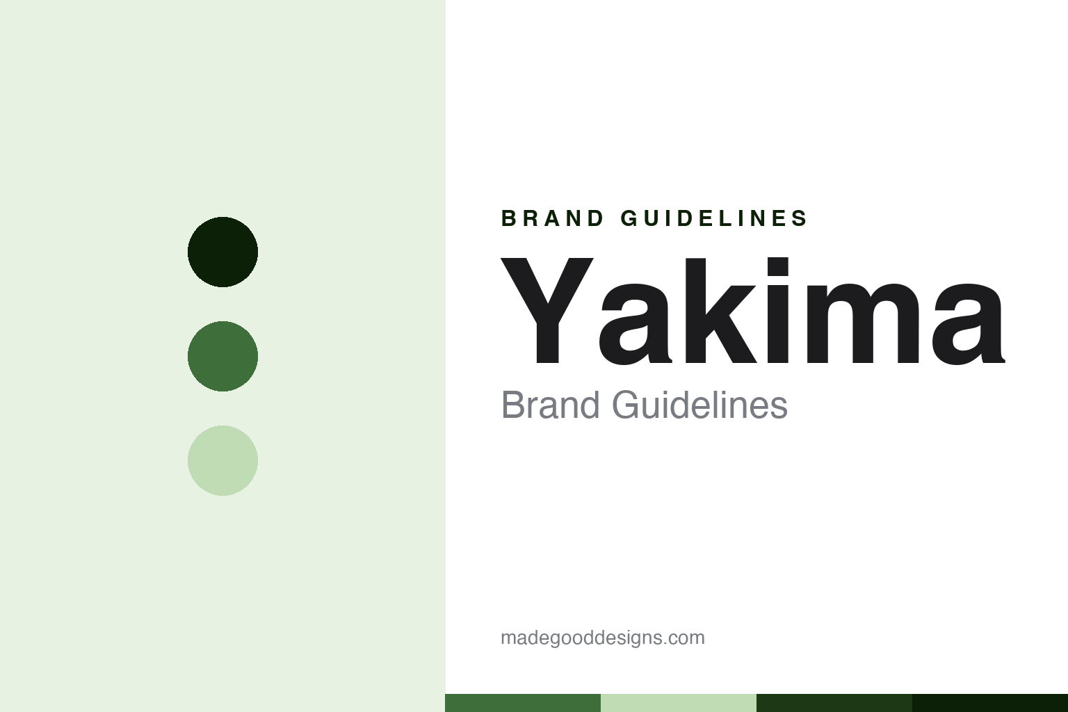 Yakima Brand Guidelines: The Round-Bar Rack From a Machine Shop