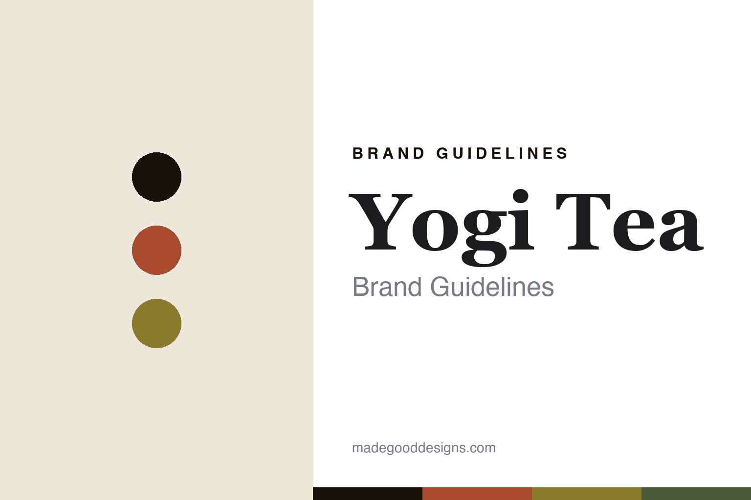Abstract spice-rust-and-turmeric colour-disc homage to Yogi Tea's Ayurvedic wellness tea identity (not the Yogi Tea packaging)