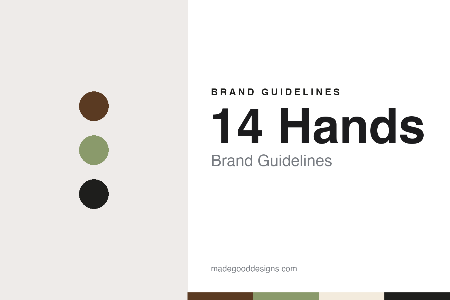14 Hands Brand Guidelines: Ste. Michelle’s Wild-Horse Wine From Washington