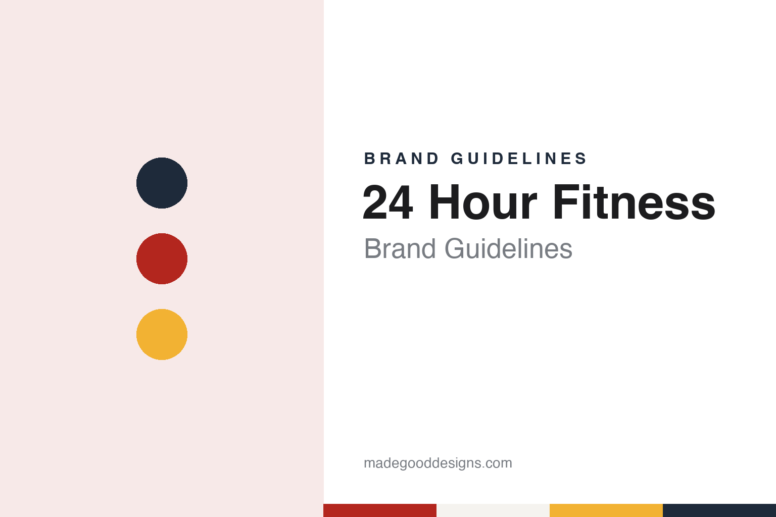 24 Hour Fitness Brand Guidelines: From 24 Hour Nautilus to Strength in 24