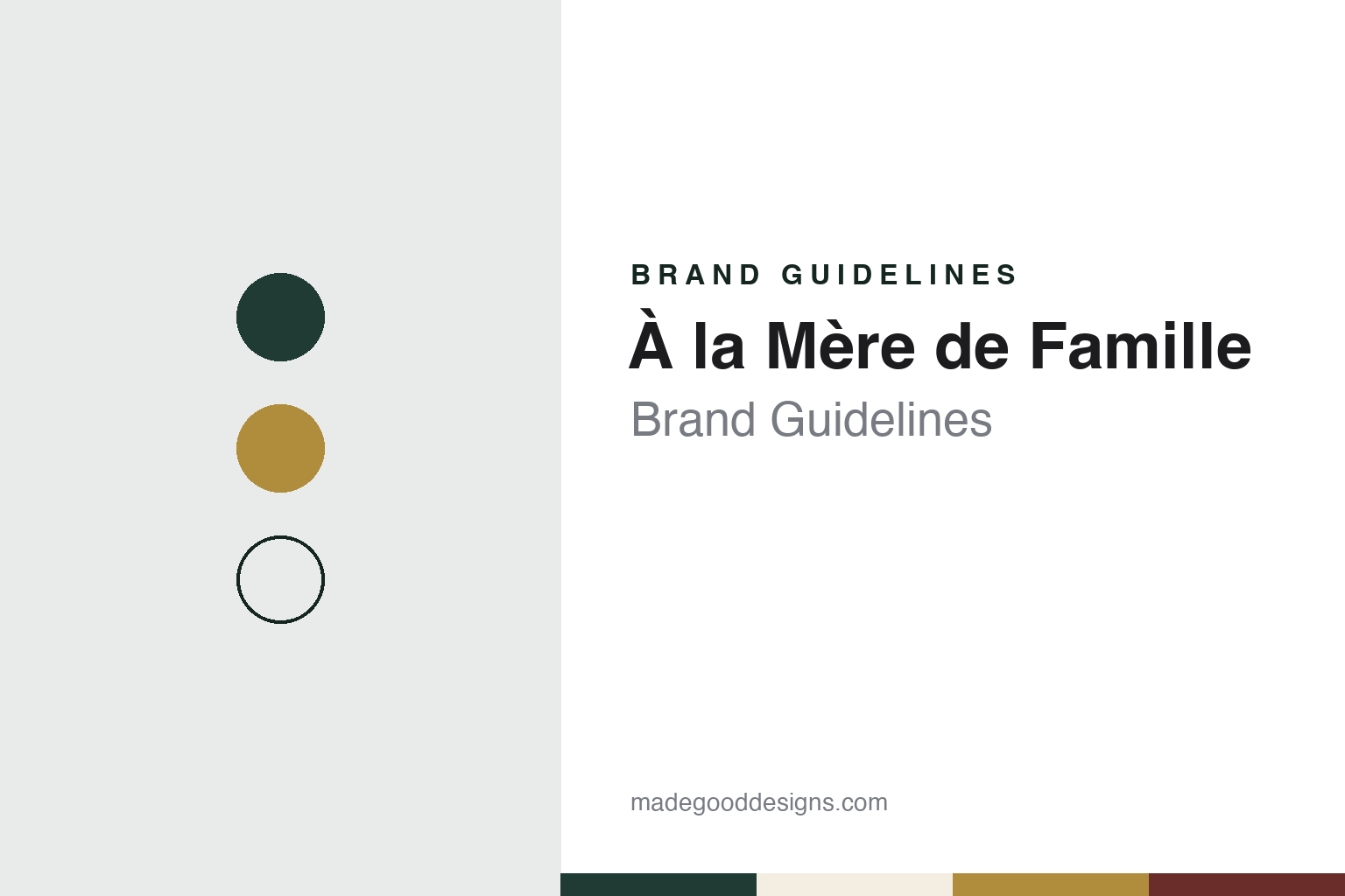 À la Mère de Famille Brand Guidelines: The 1761 Faubourg-Montmartre Confectioner Run by the Dolfi Family