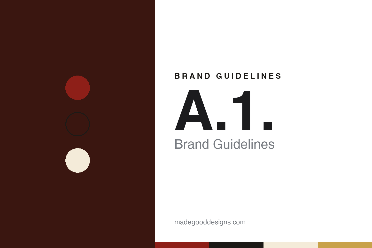 A.1. brand guidelines — abstract colour discs and material texture (original homage; not a A.1. product or logo)