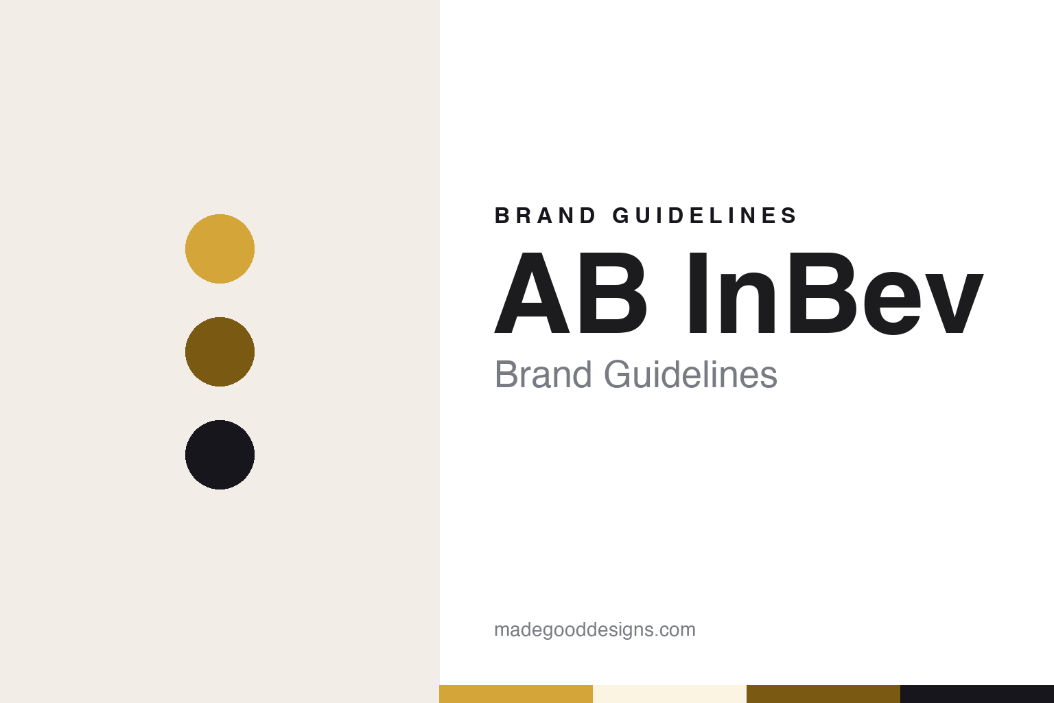 AB InBev Brand Guidelines: Leuven, Three Mergers & a Gold Cheers Mark