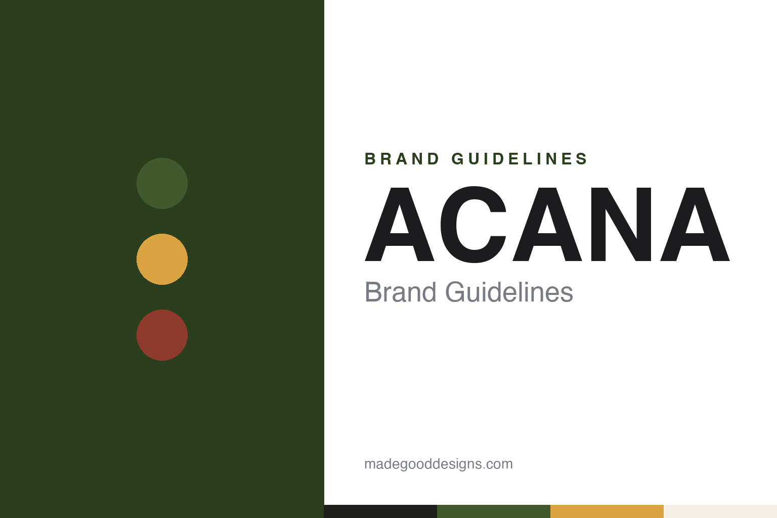 ACANA Brand Guidelines: Champion Petfoods’ Alberta Dog and Cat Food, Owned by Mars Since 2023