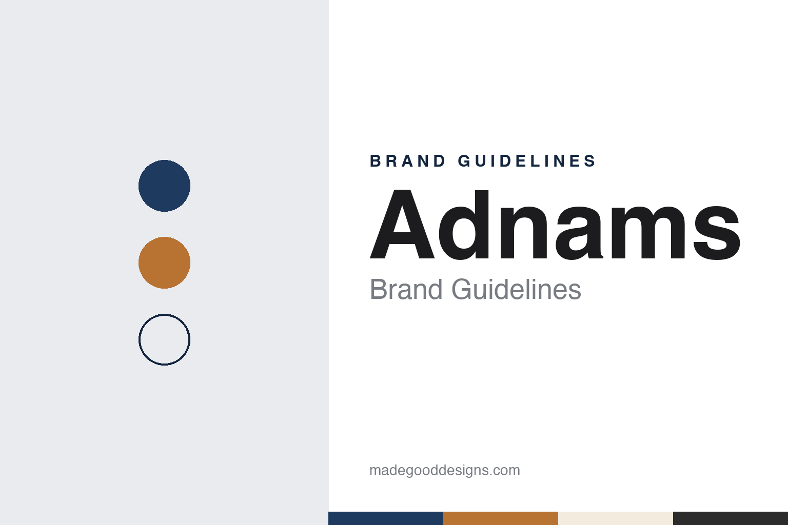 Adnams brand guidelines — abstract colour discs and material texture (original homage; not a Adnams product or logo)