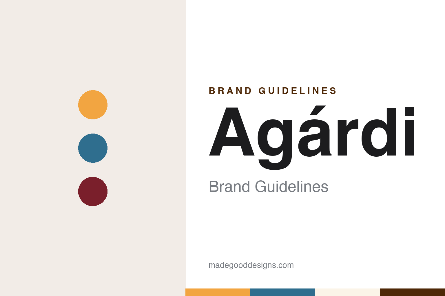 Agárdi Brand Guidelines: The Lake Velence Pálinka Distillery Founded by Tibor Vértes
