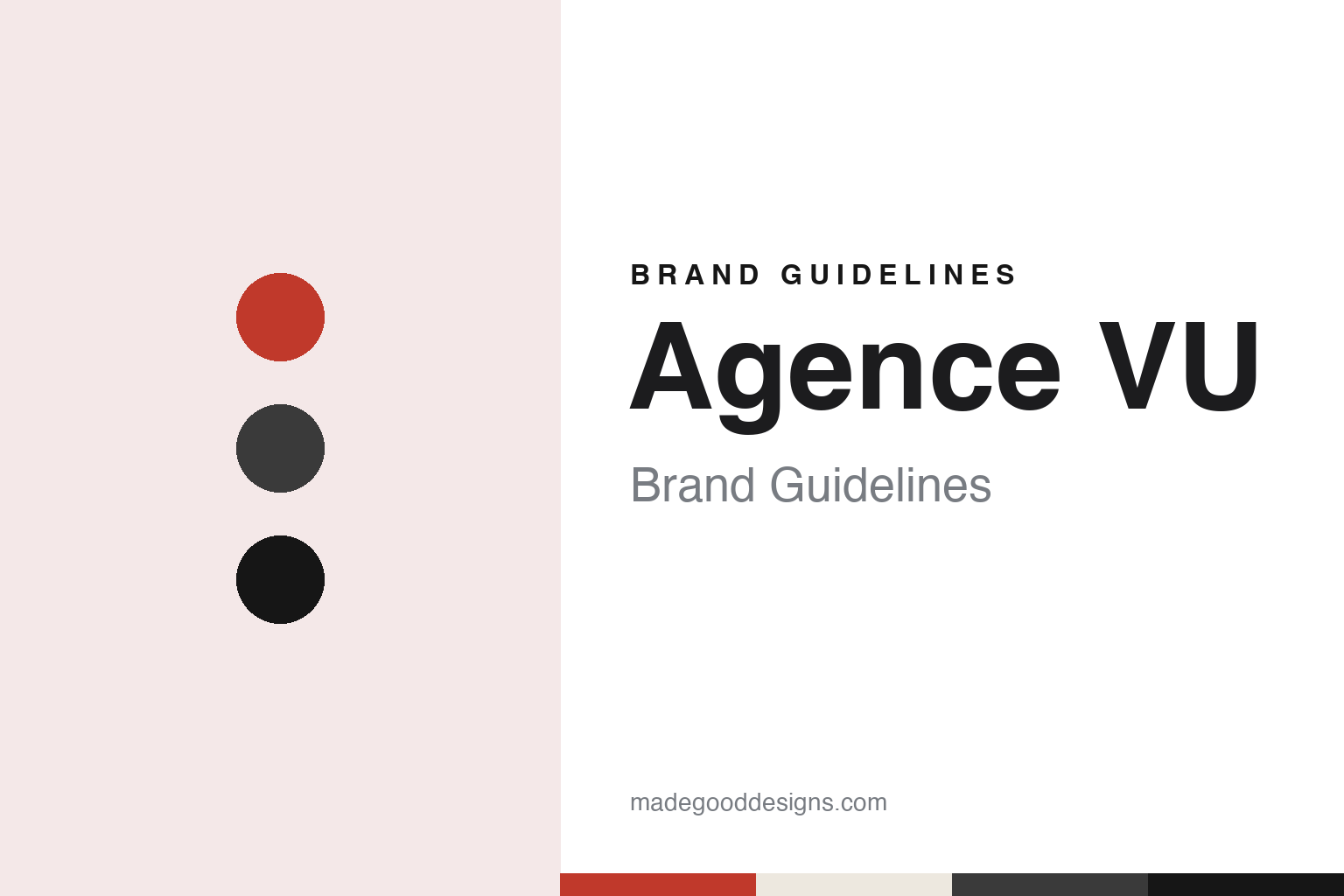 Agence VU Brand Guidelines: A Paris Agency of Photographers Named After a 1928 Weekly