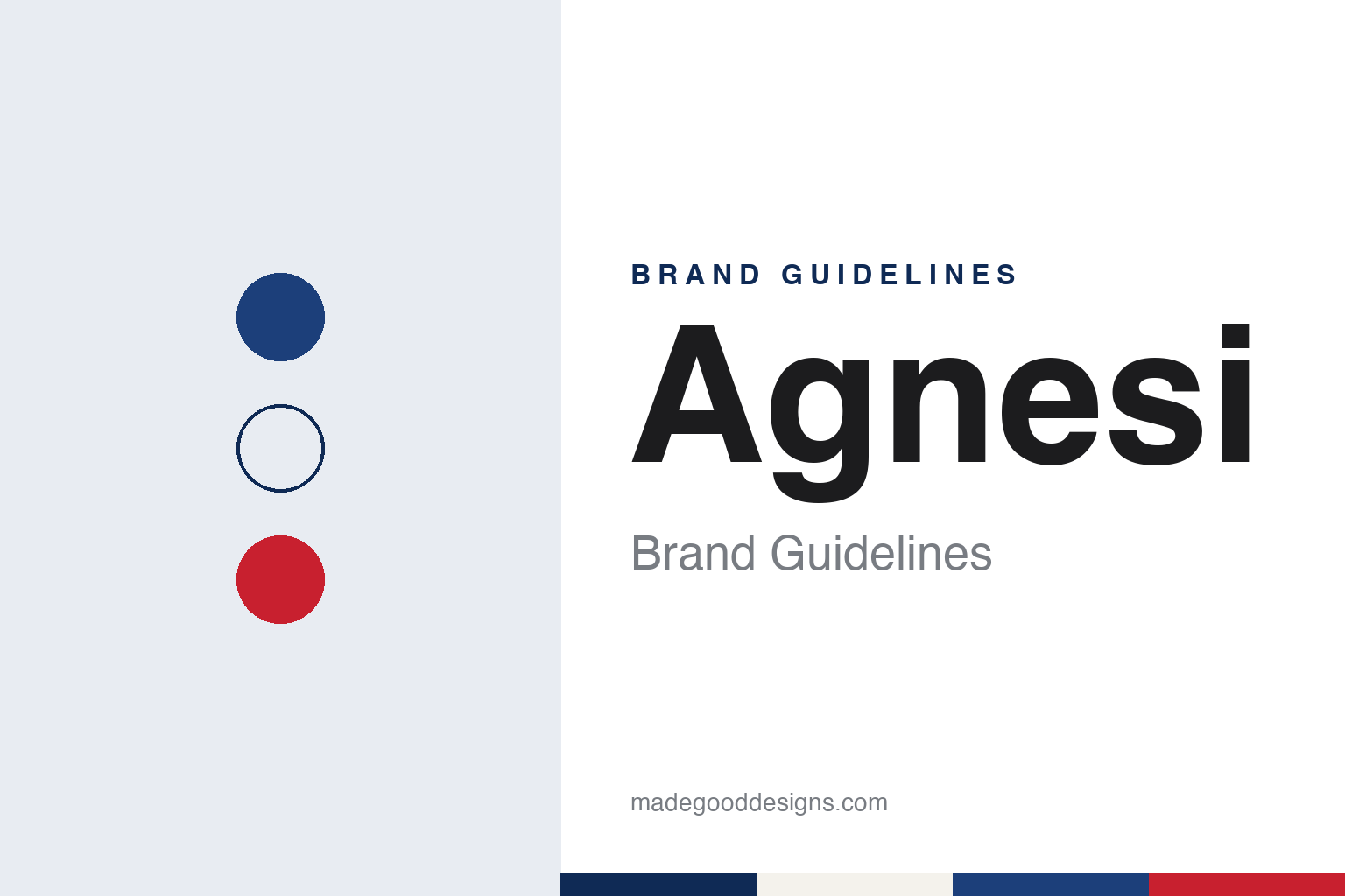 Agnesi Brand Guidelines: The Ligurian Pasta Brand of the Sailing Ship, Since 1824